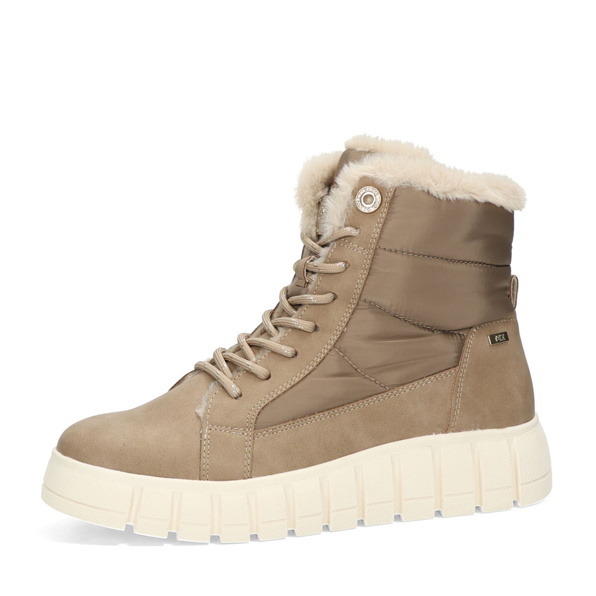 Tom Tailor dámské kotníkové boty - béžové - 36