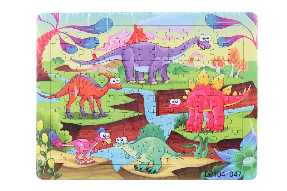 Lamps Veselé puzzle dino 104 ks