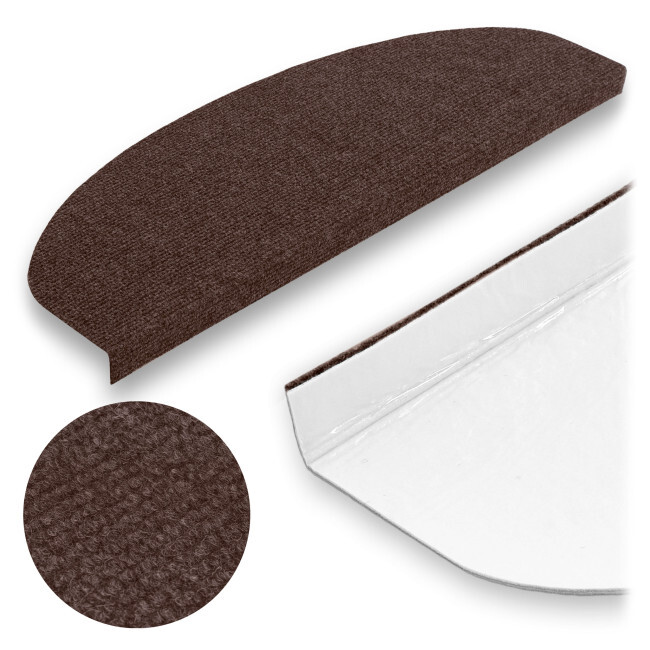 Nášlap na schody STEPI hnědý