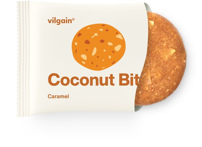 Vilgain Coconut Bite – karamel 38 g