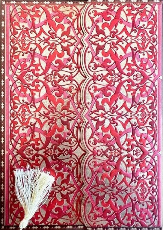 Luxusní zápisník Boncahier-Tapisserie Rayado Orient