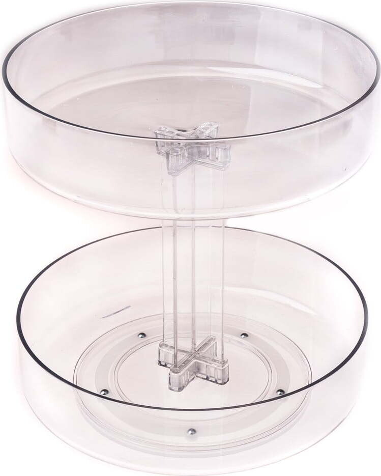 Plastový koupelnový organizér otočný – Casa De Engel