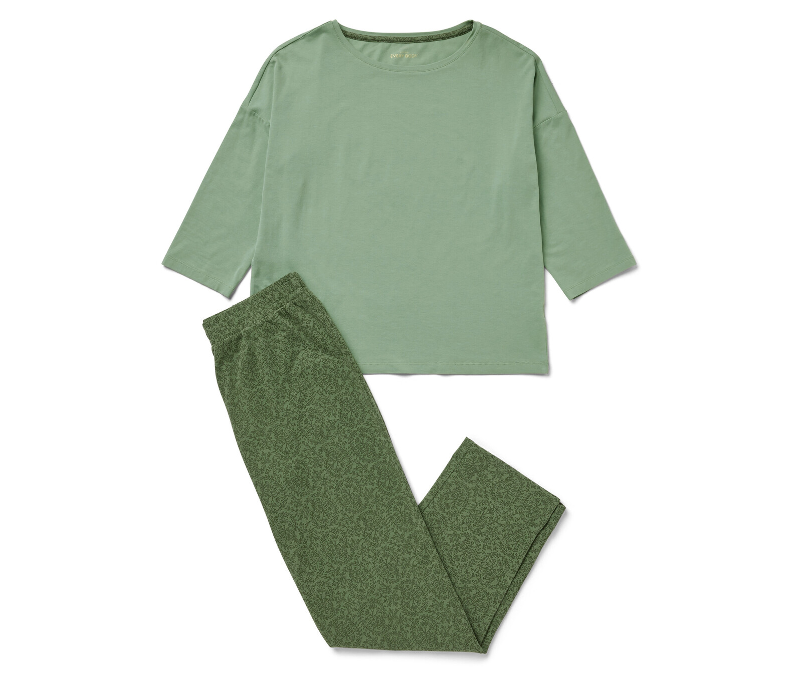 Tchibo - Pyžamová souprava - pro ženy - vel. XXL 52/54 - barva: zelená