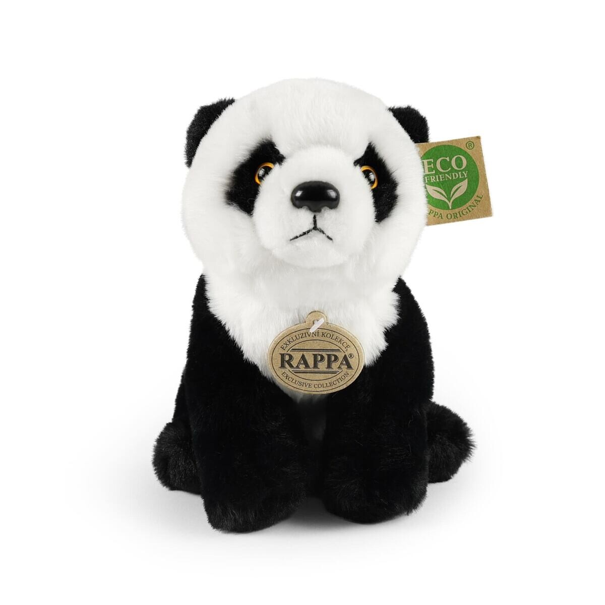 Rappa Plyšová panda sedící 23 cm SOFT COLLECTION
