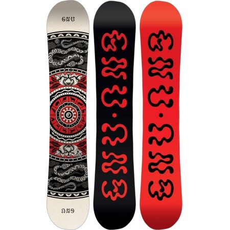 Snowboard Gnu Ladies Choice Wms - Černá - 140