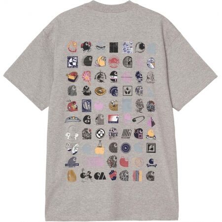 Triko Carhartt Wip C Logo Archive S/S - Šedá - L