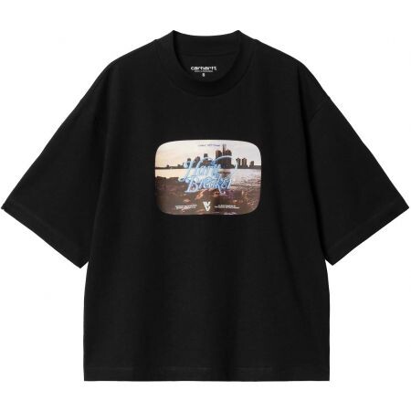 Triko Carhartt Wip Greatest Flicks S/S W - Černá - M