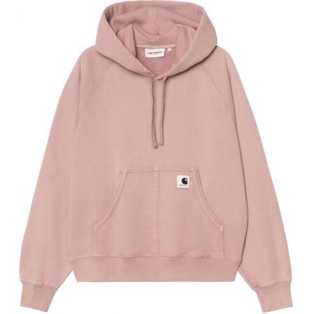 Mikina Carhartt Wip Hooded Hudson Wms - Růžová - M