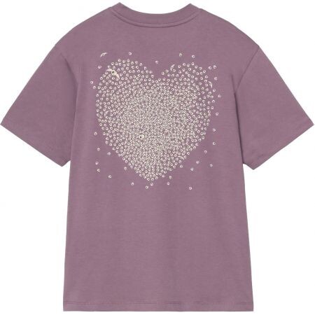 Triko Carhartt Wip Hearts Of Hartts S/S  - Fialová - L