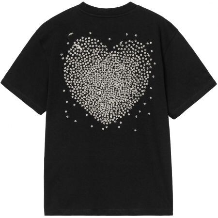 Triko Carhartt Wip Hearts Of Hartts S/S  - Černá - L