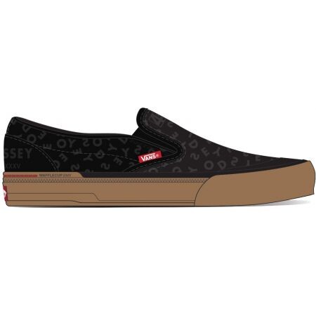 Boty Vans Bmx Slip-On - Černá - Us10