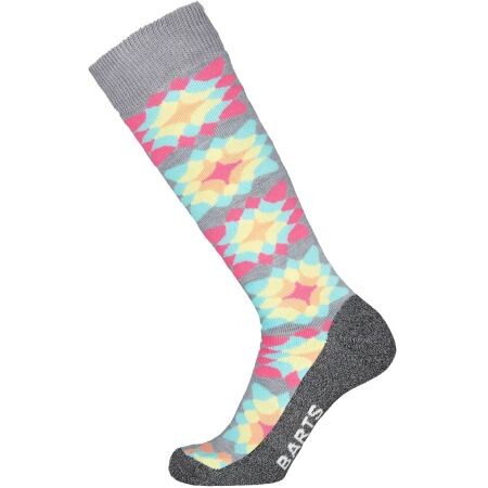 Ponožky Snb Barts Skisock Crochet Wms - Šedá - 35/38