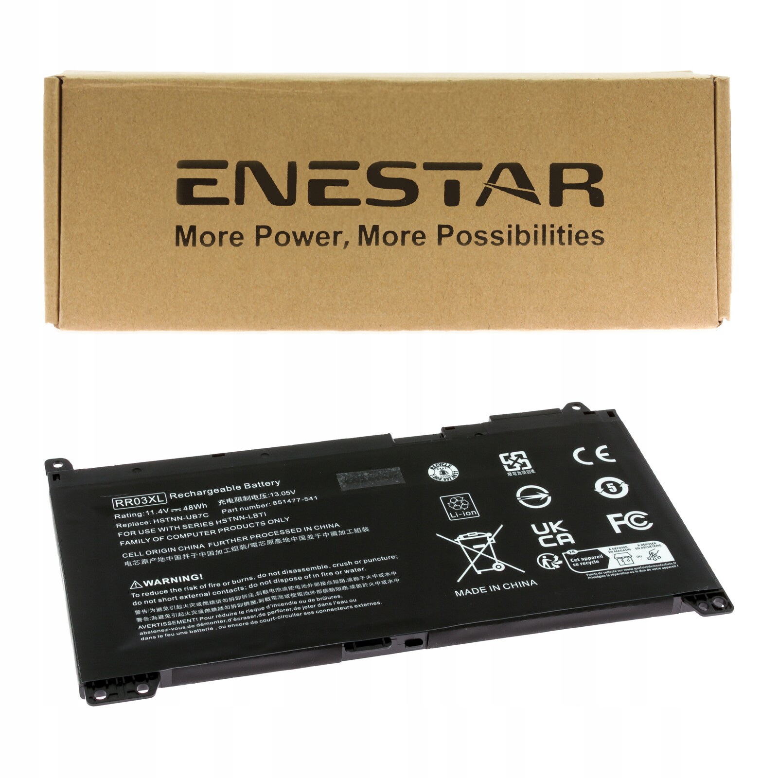 Prémiová baterie pro Hp RR03XL mt20 mt21 ProBook 430 G5 440 G4 450 455 470