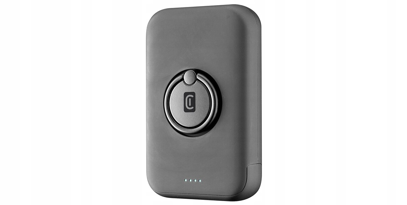 Cellularline Ring Mag 5000 Power bank 5000 mAh 7.5 W MagSafe černý