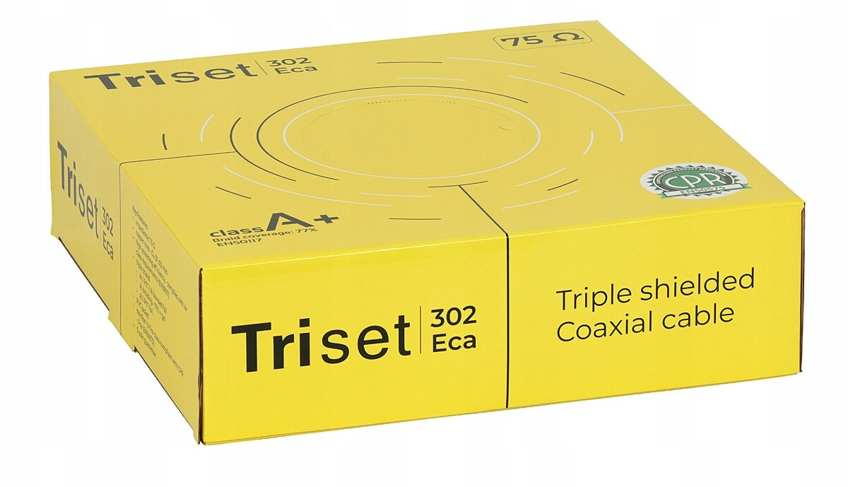 Koaxiální kabel RG-6/Triset 302 [100 m]