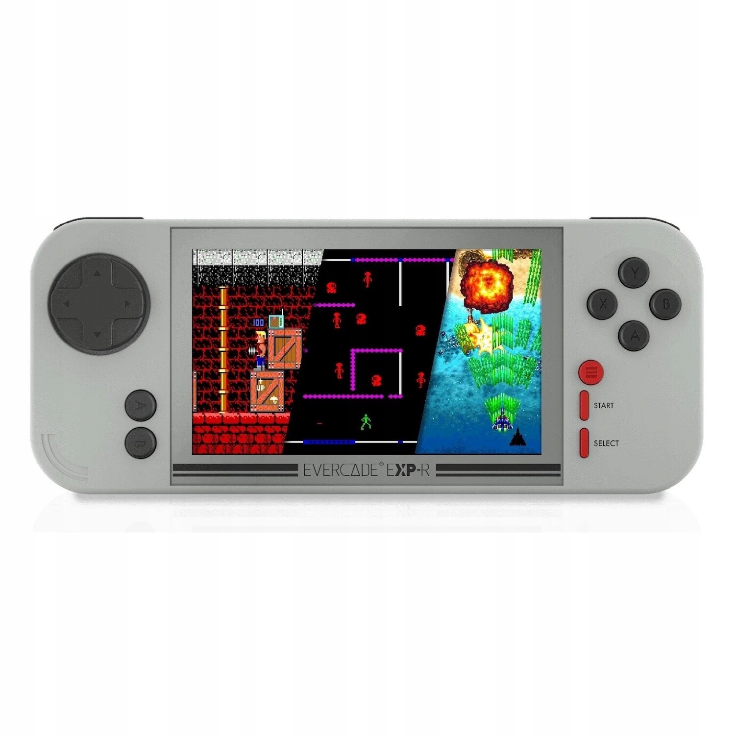 Přenosná konzola Retro Classic Retro Evercade Exp-r Šedá