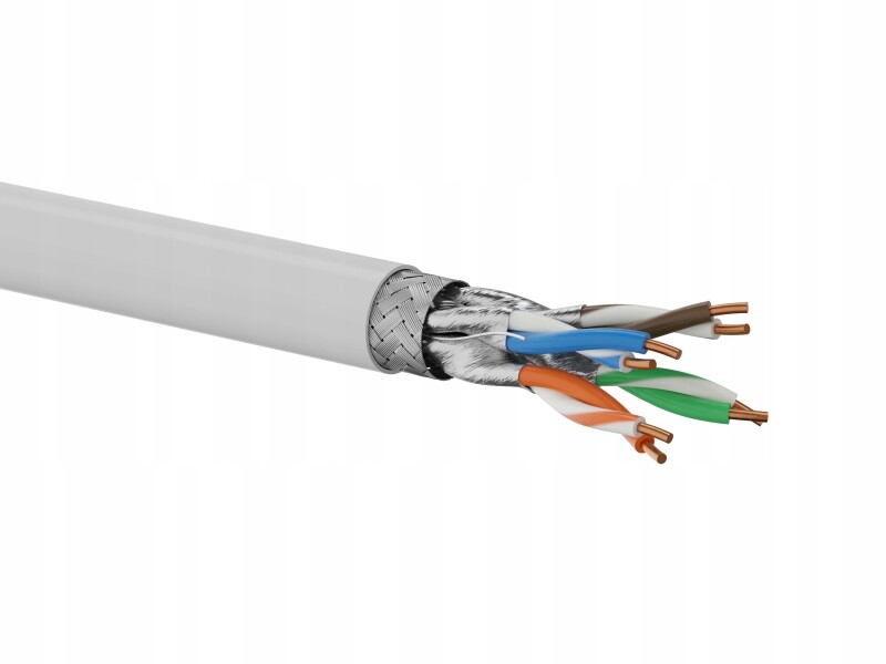 Kabel S/ftp kat.6A Lsoh Dca 500 m 4x2x23AWG (10Gb/s) Q-lantec