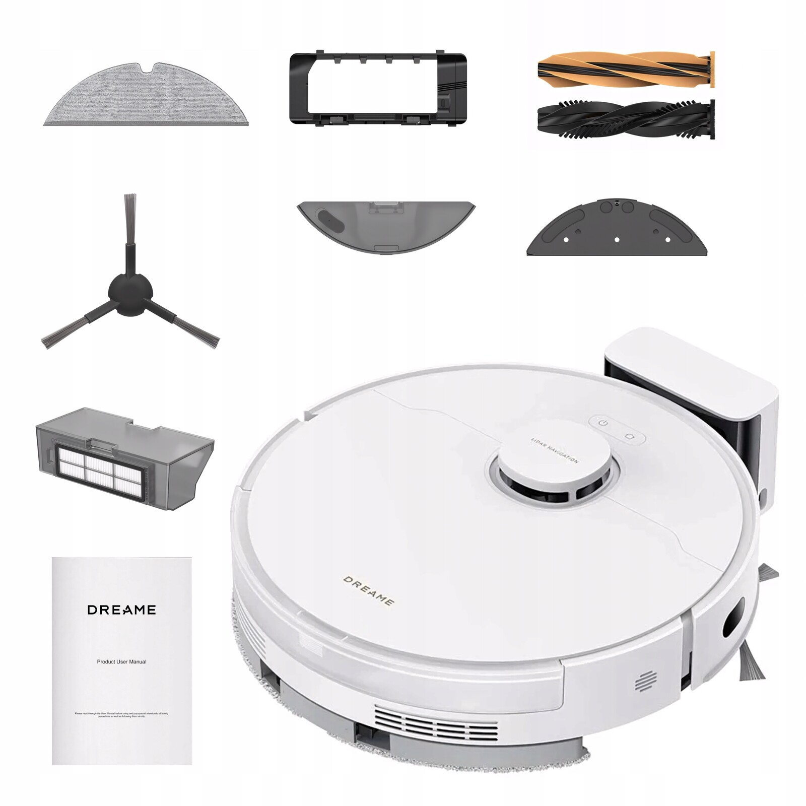 Automatický Uklízecí Robot Inteligentní Dreame D20 Mopovací 13 000 Pa