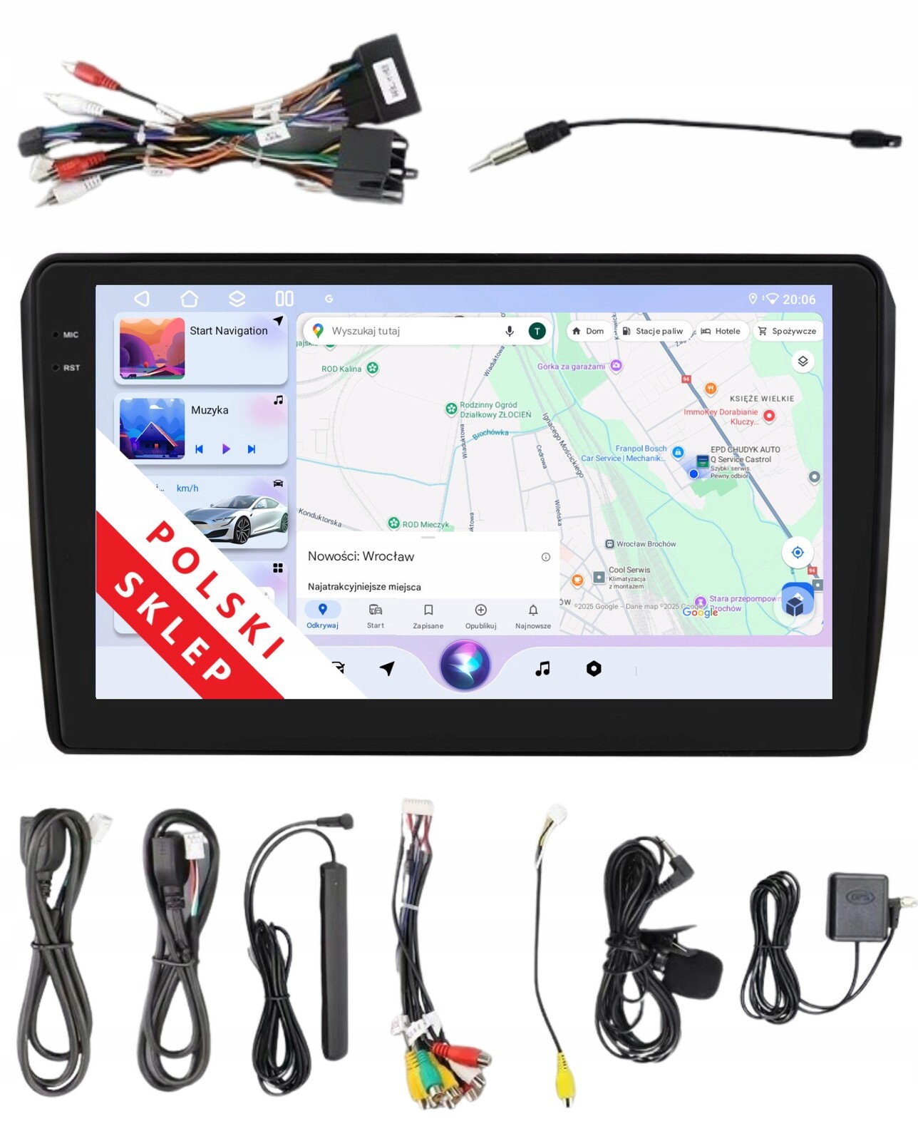 Rádio 2DIN Navigace Pro Android Audi A3 8P 4/64 Gb Carplay Lpsp