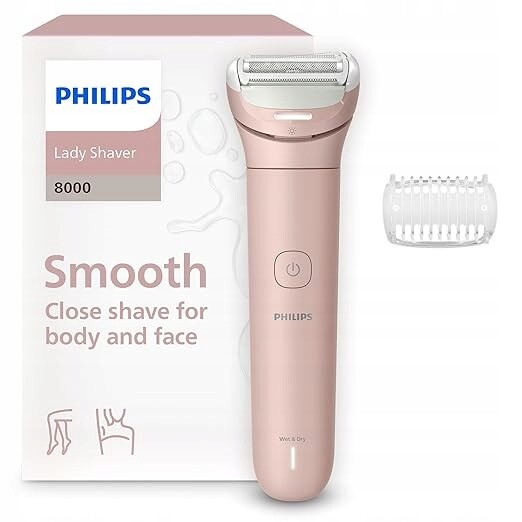 Holicí Strojek Philips Lady Shaver 6000 BRL129/00 na mokro i sucho pro ženy