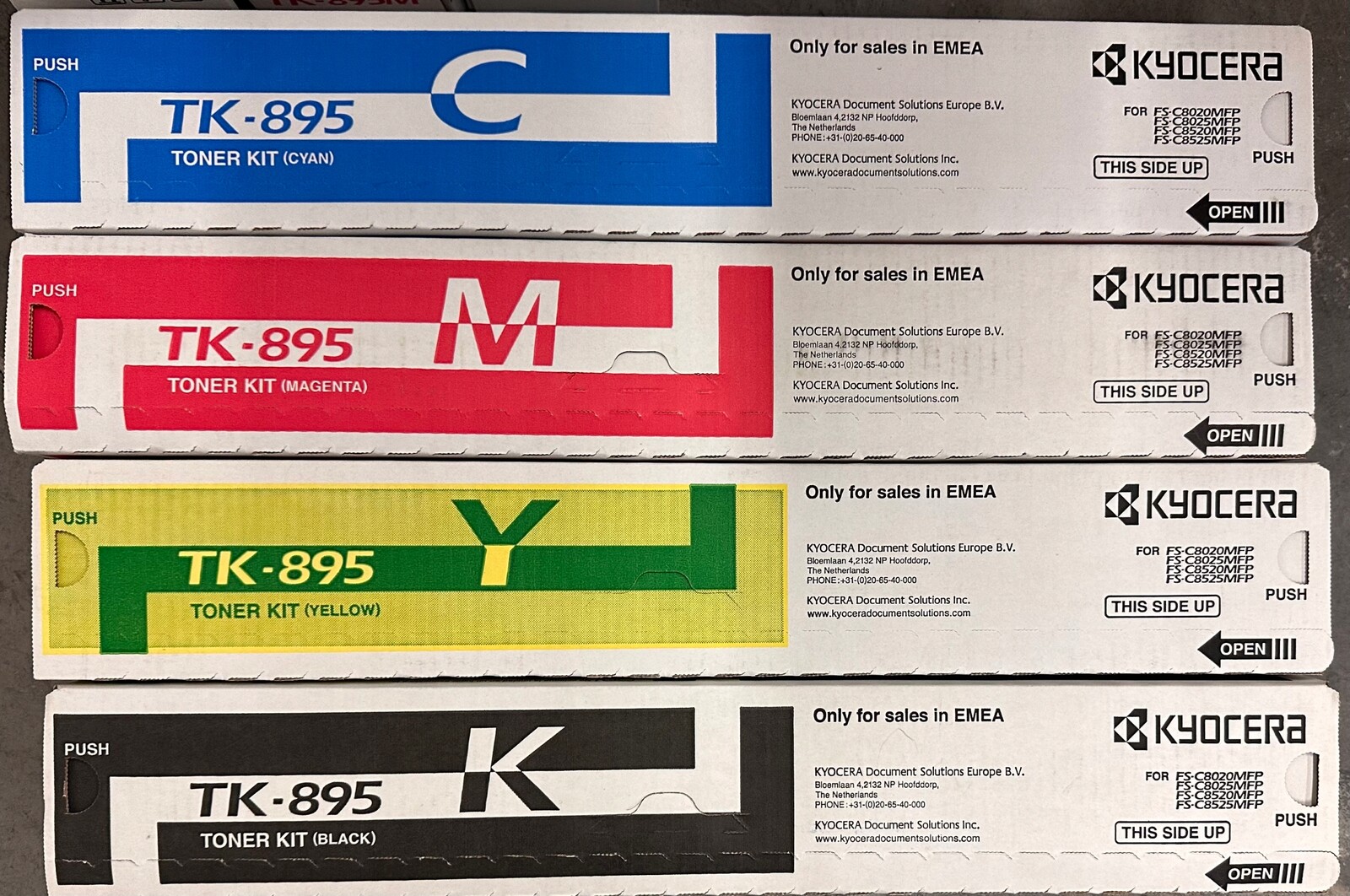 Toner Kyocera TK-895M červený (magenta) Originál pro FS-C8020MFP