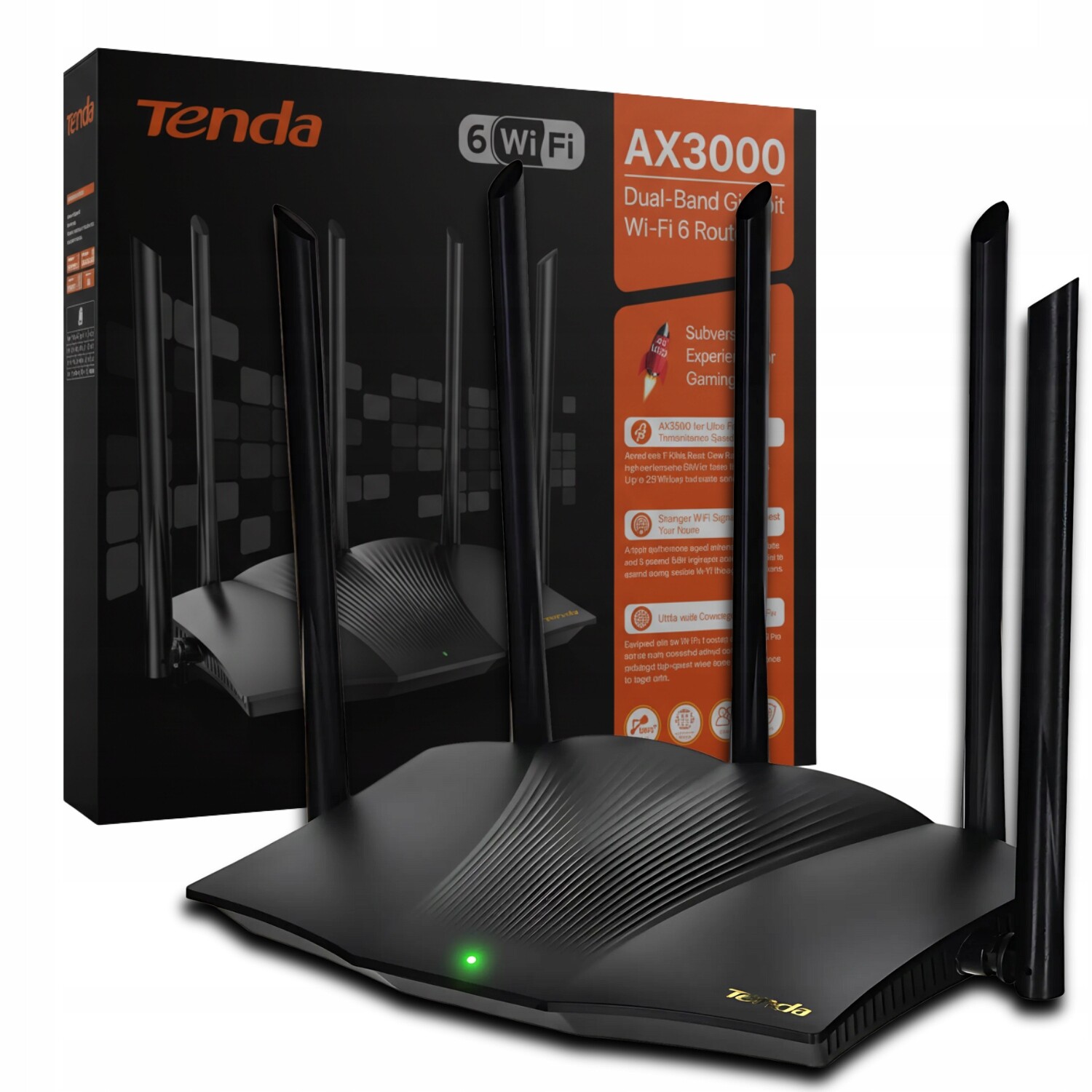 Gigabitový mesh router Tenda TX-12+ Pro+ AX3000
