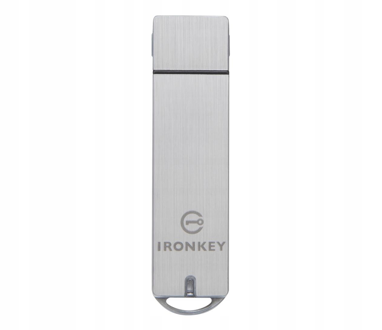 Pendrive Kingston IronKey IKS1000B 8 Gb Usb 3.1 typ C stříbrný
