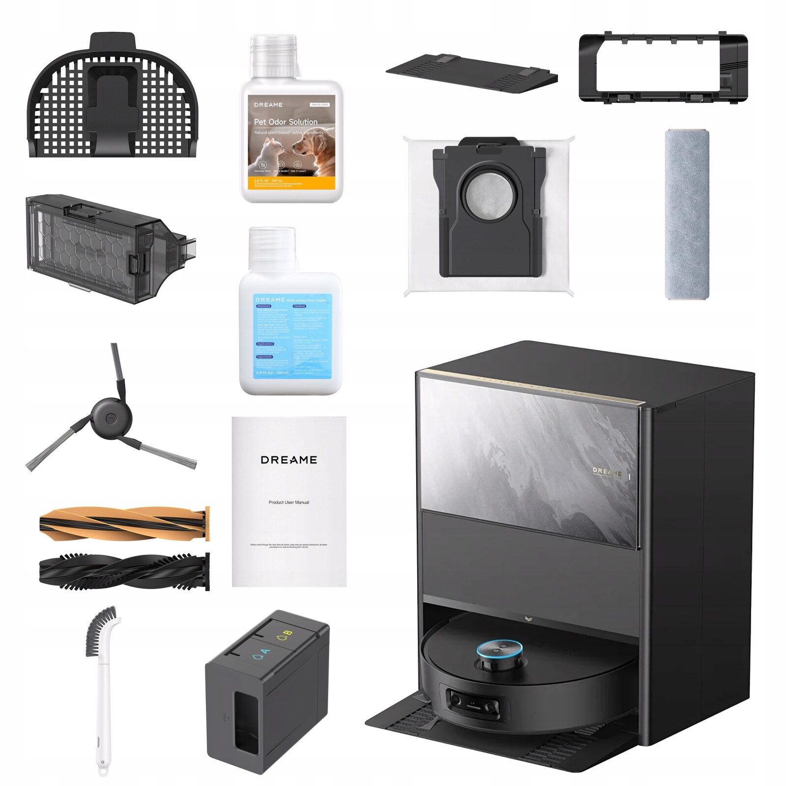 Automatický Uklízecí Robot Dreame Aqua 10 Ultra Track Complete Černý