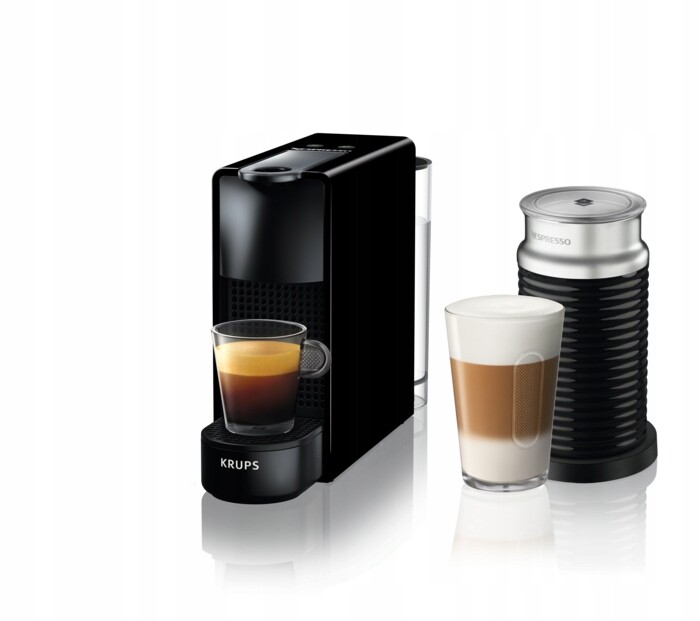 Kapslový kávovar Krups Nespresso Essenza Mini napěňovač Aeroccino3