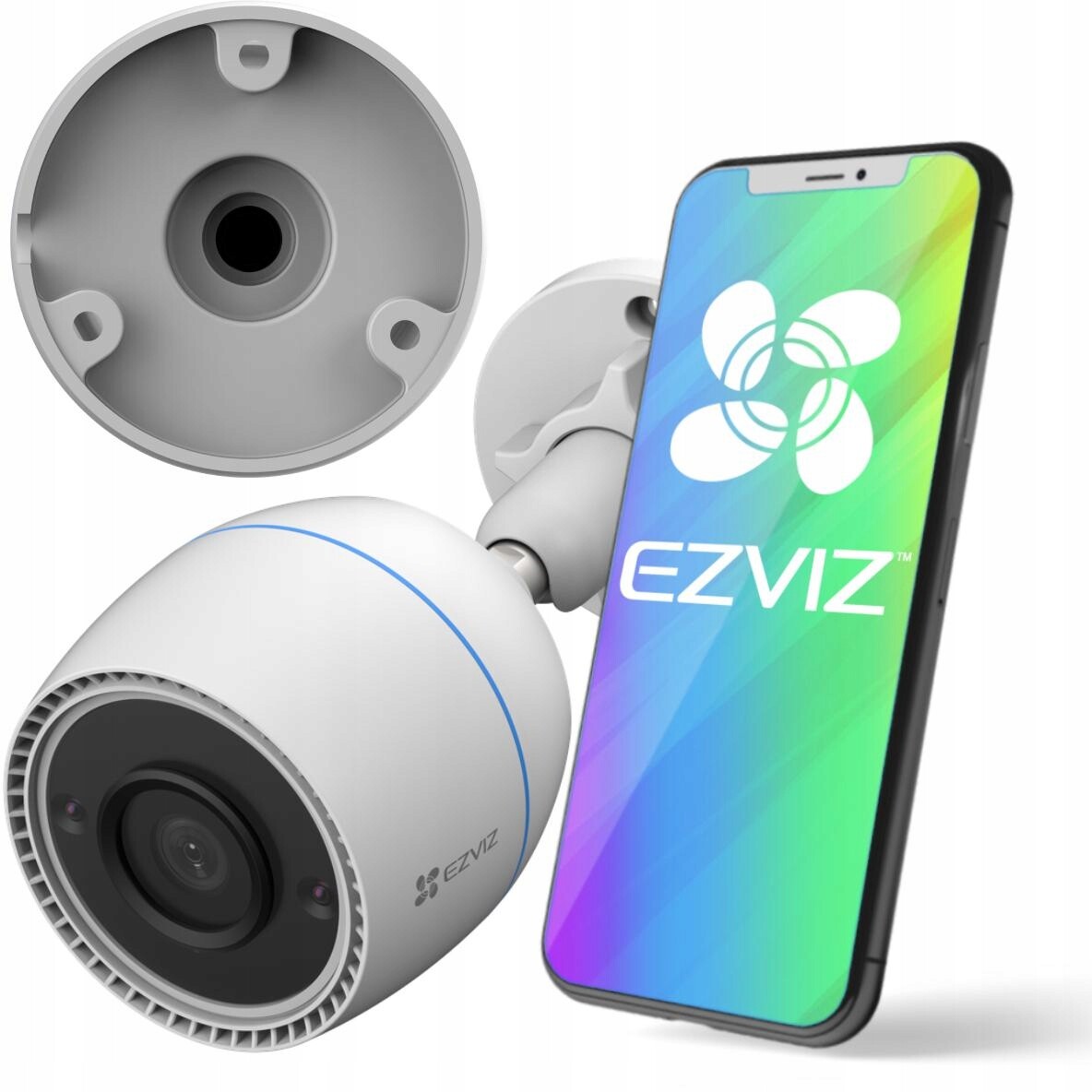 Ip kamera Ezviz H3c 2MP s Wi-Fi a nočním viděním, IP67
