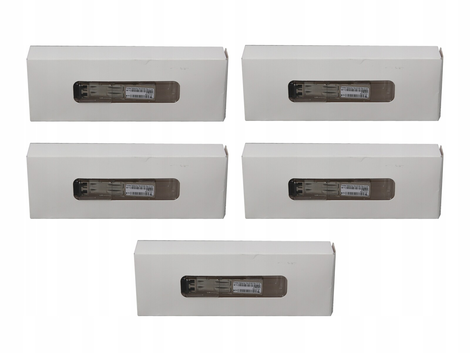 5x Juniper Networks Gbic SFP-1GE-SX-C 1000Mbit Sfp 850nm 740-031851