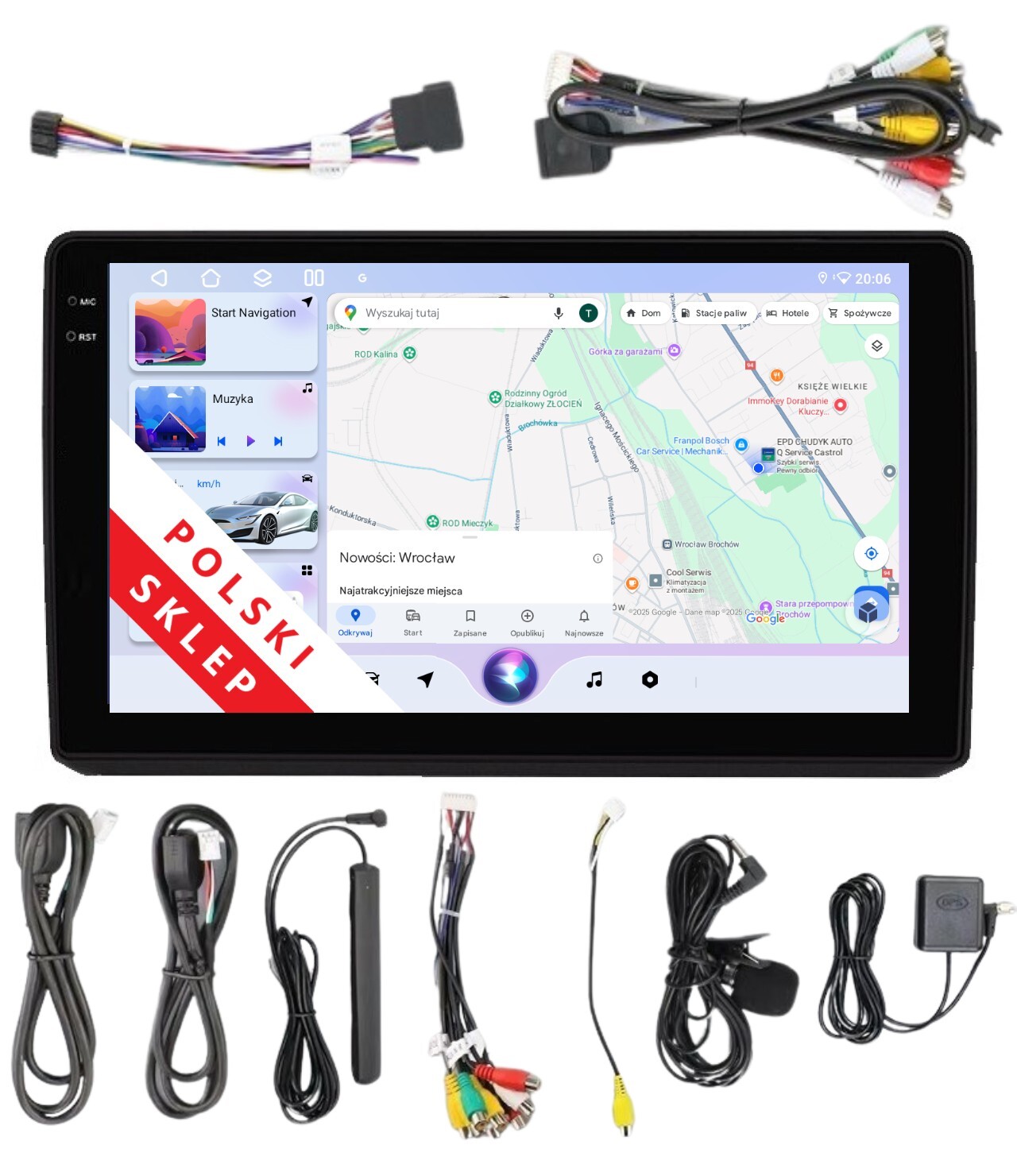 Rádio 2DIN Android Opel Antara Vectra C Corsa D 6/128 Gb Dsp Carplay Lte