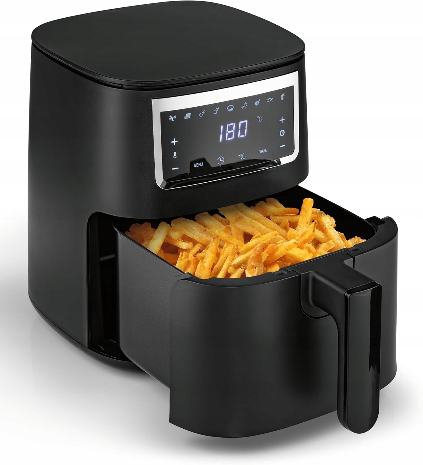 Beztuková fritéza Air Fryer GOURMETmaxx Dotykový displej 8 programů