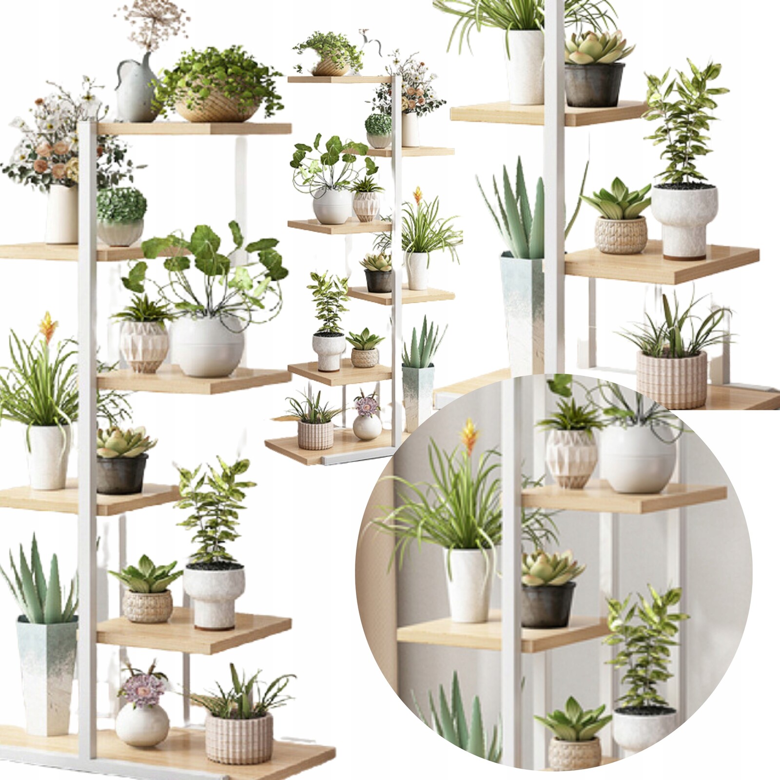 Květinový Stojan Na Květiny A Rostliny, Kovový Regál