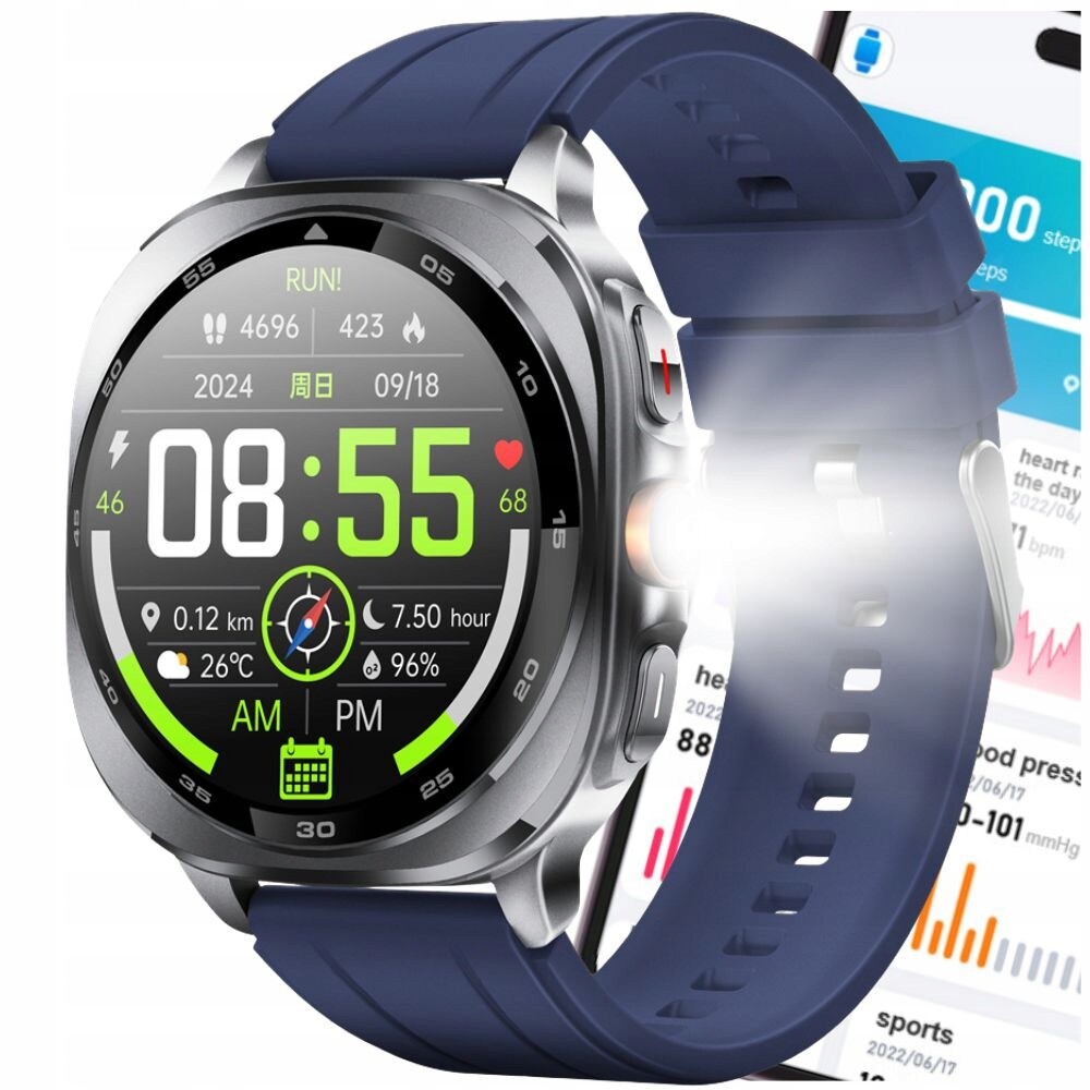 Chytré Hodinky Hodinky Gps Amoled Dámské Sportovní Konverzace Pro Menu Pl Smart