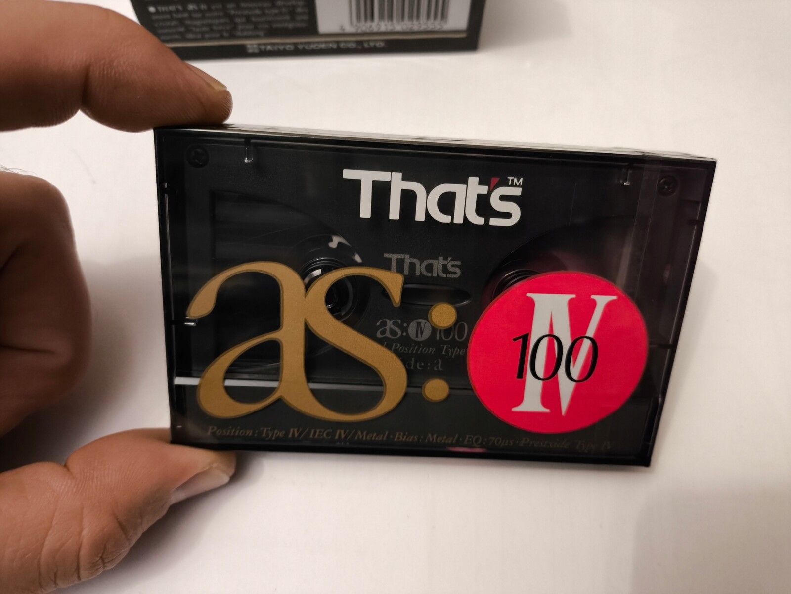 That's AS:V100 As:iv 100 As IV kov Japonsko Nos fólie $106