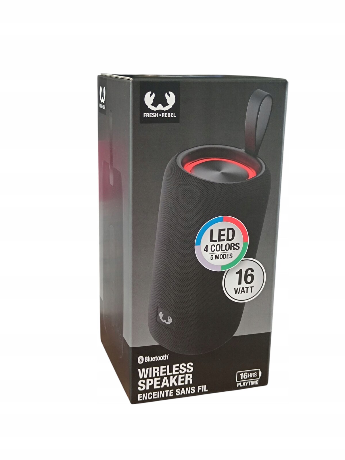 Bluetooth Přenosný Reproduktor Fresh 'n Rebel 1ARB700SG černý 16W