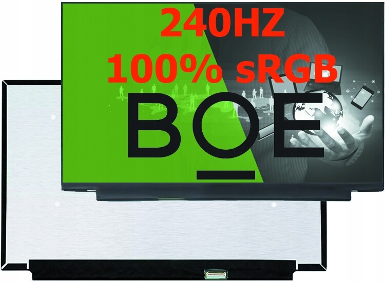 Nová Matrice LQ156T1JW03 Náhradní Qhd Ips 40PIN eDp Matná 240HZ