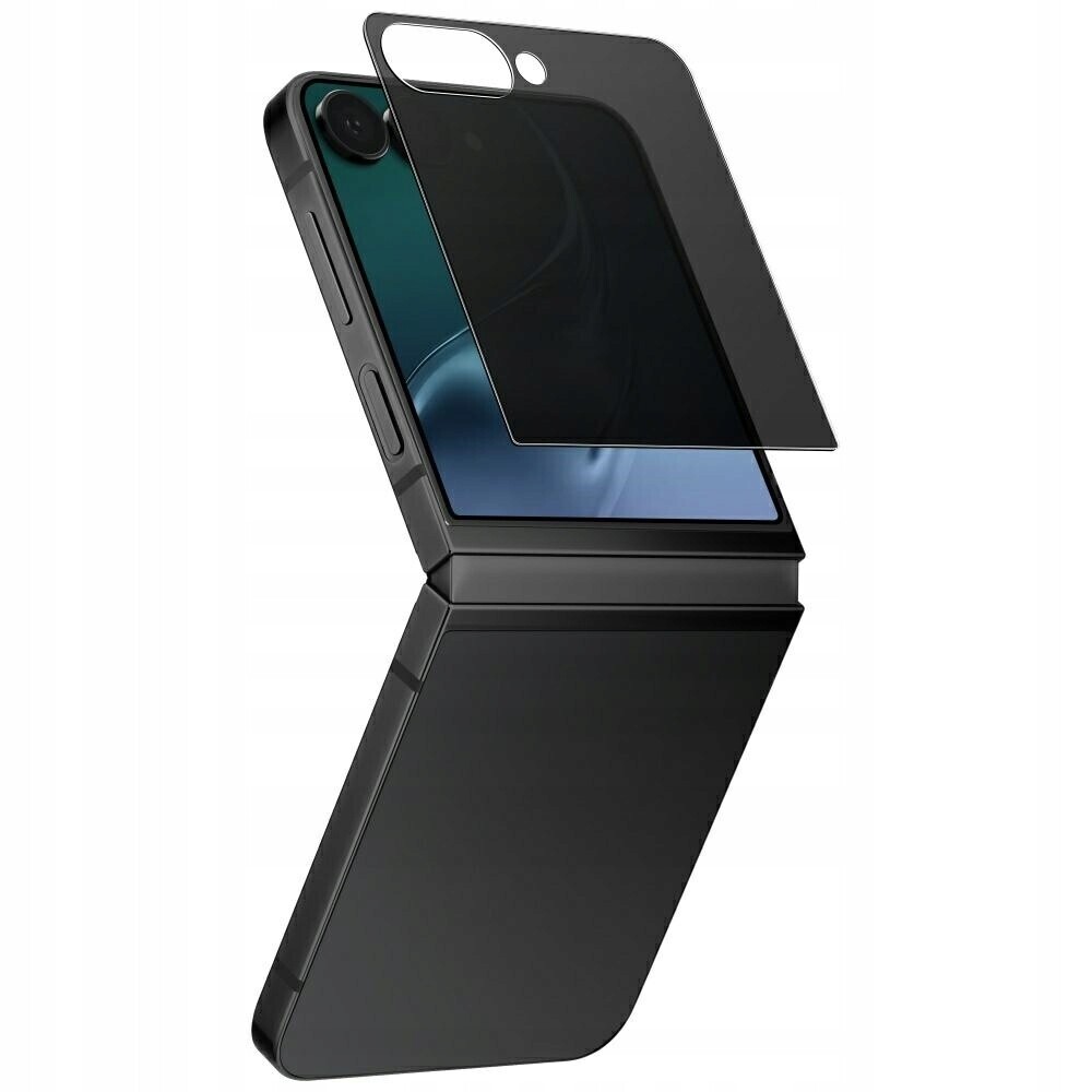 Tvrzené sklo pro Samsung Z Flip7 s privátním filtrem Uniq Optix Privacy