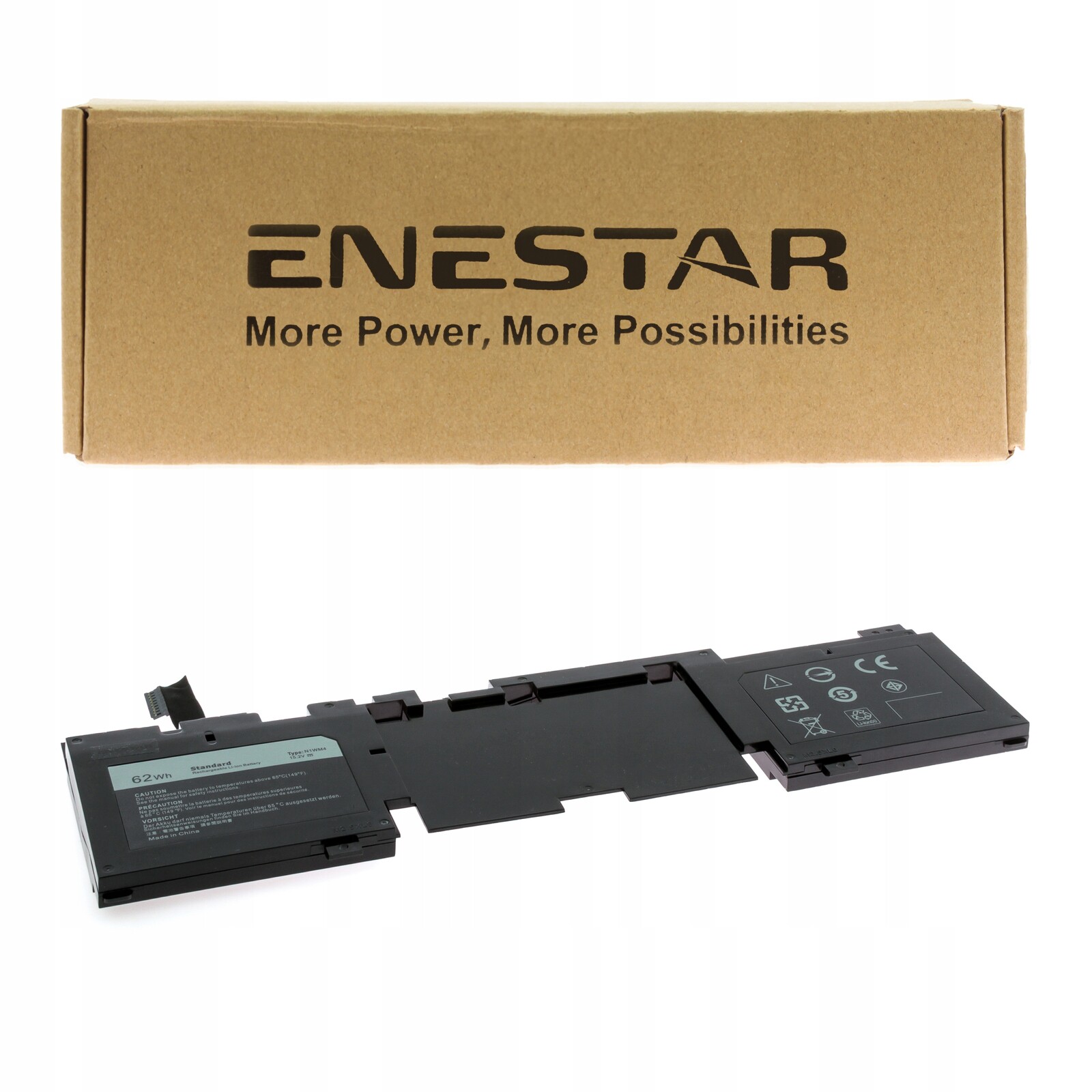 Prémiová baterie pro Dell 2P9KD 3V806 62N2T N1WM4 P56G Alienware 13 R2 Echo