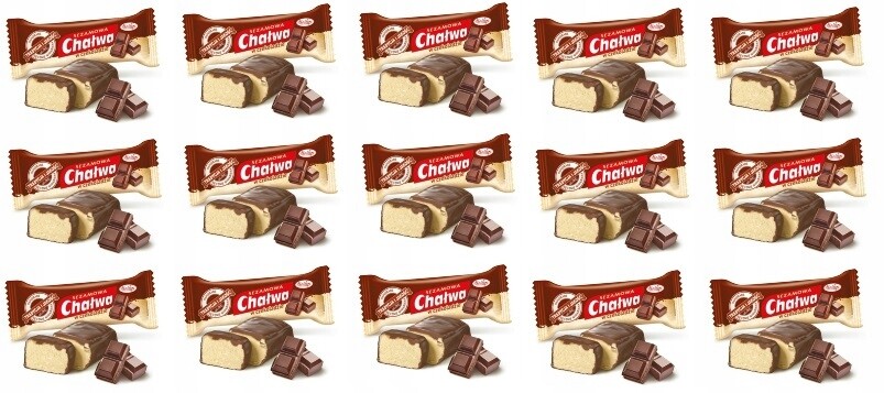 15x 50g Unitop Sezamová Chalva v krabičce v čokoládě