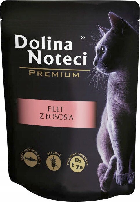 Dolina Noteci Premium mokré Krmivo pro kočky filé z lososa 85 g