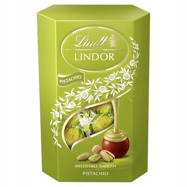Lindt Lindor Pistácie 375g z Německa