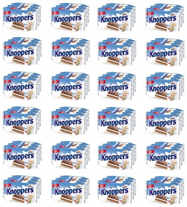 24x 75g Knoppers Oplatek 3-bal Karton