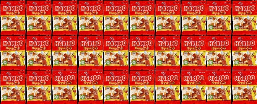 30 x 85 g Haribo Happy Cola Karton