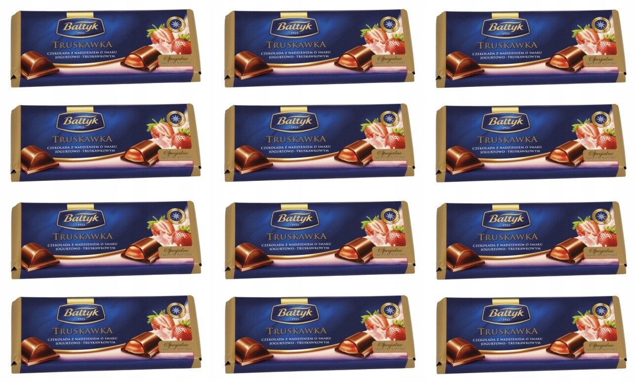 12x 148g Bałtyk Čokoláda s náplní Karton