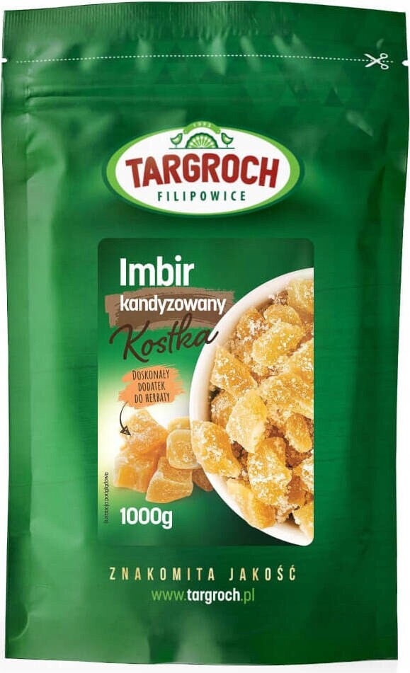 Kandované Zázvor kostky 1000g Targroch