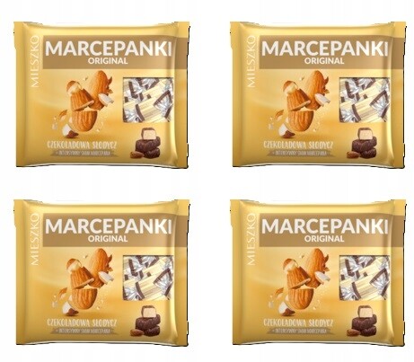 4x 1kg Mieszko Marcipánové bonbóny