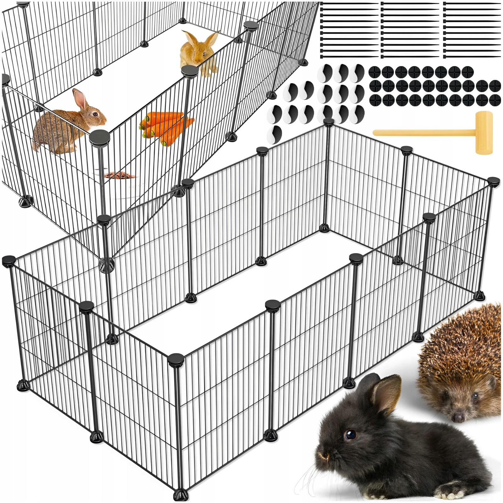 Kotec Klec Ohrada Pro Králíky Malých Zvířat Výběh Prasátka Štěňat