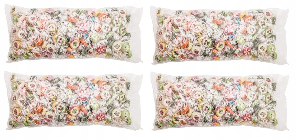 4 x 1 kg Figaro Welcome Doxy Roxy Bonbóny Barevné Kartonové